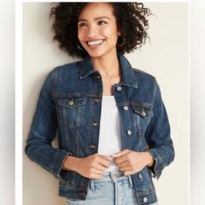 Old Navy Women’s Dark Wash Denim Jacket